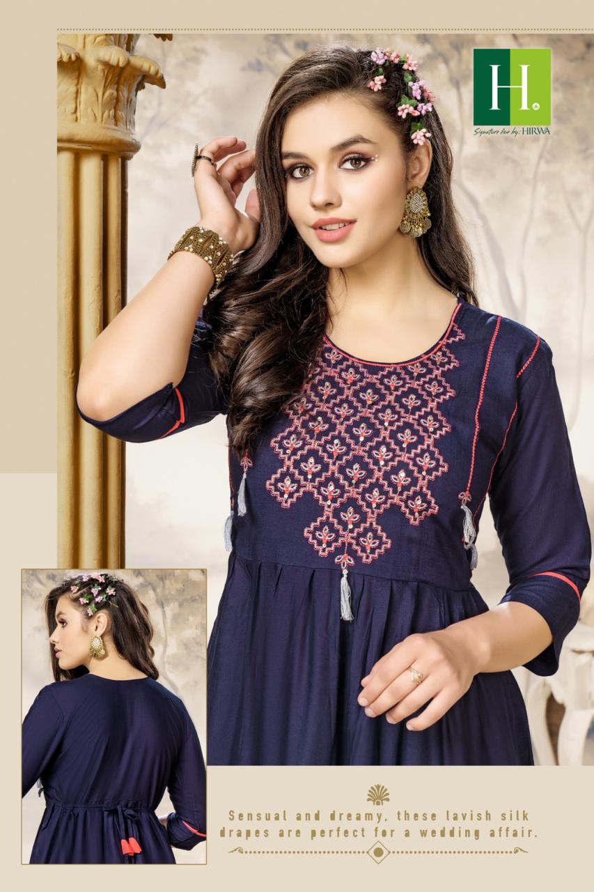 Samiksha By Hirwa Designer Kurti Catalog 